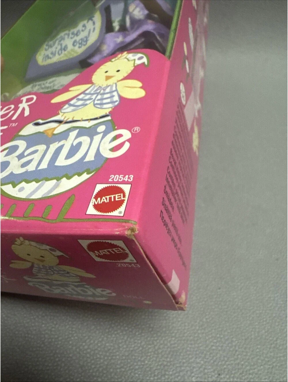 Easter Surprise African American Barbie 1998 with Surprise Egg inside #20543